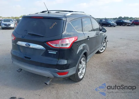 2014 Ford Escape Titanium из США, поврежденный, VIN 1FMCU0J92EUB00336